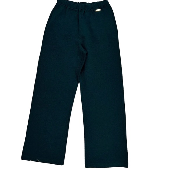 ST JOHN Sport Essentials By MARIE GRAY Green Knit Pant - Picture 1 of 7